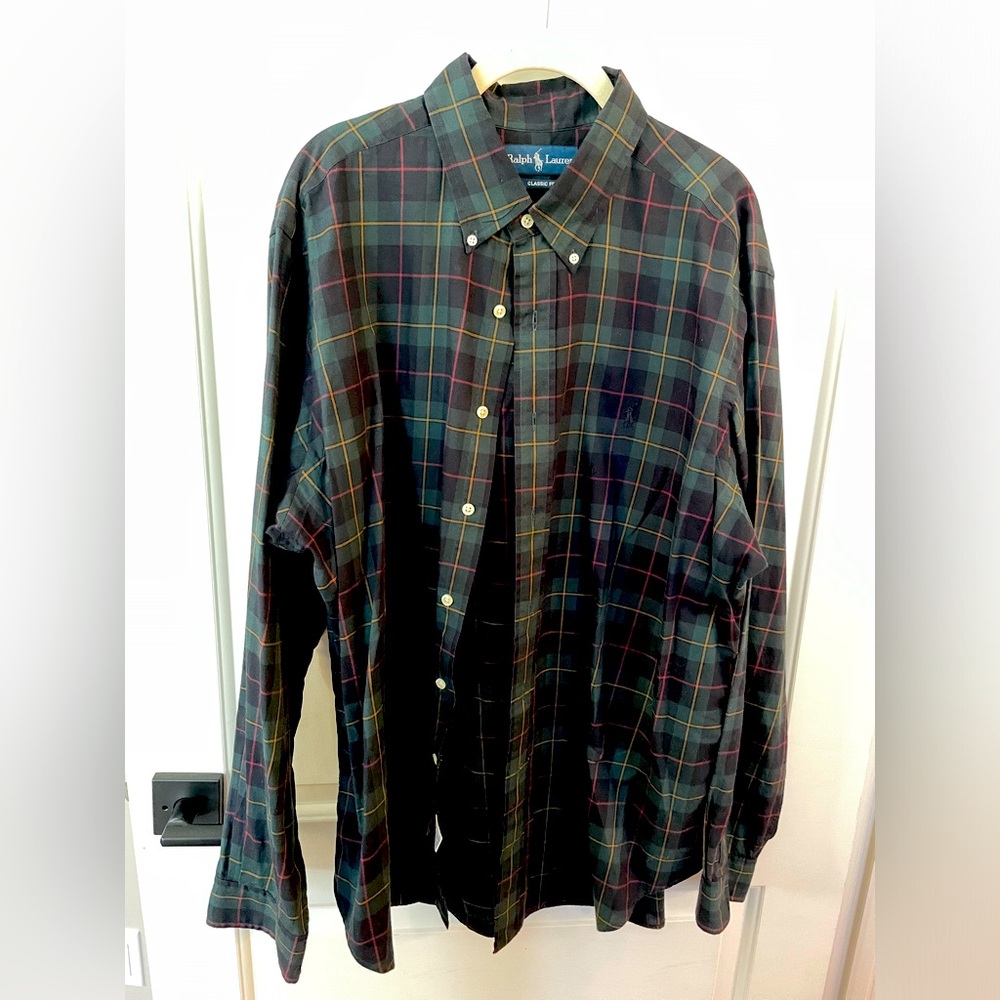 Men’s Polo Ralph Lauren Button Down Shirts Size XL